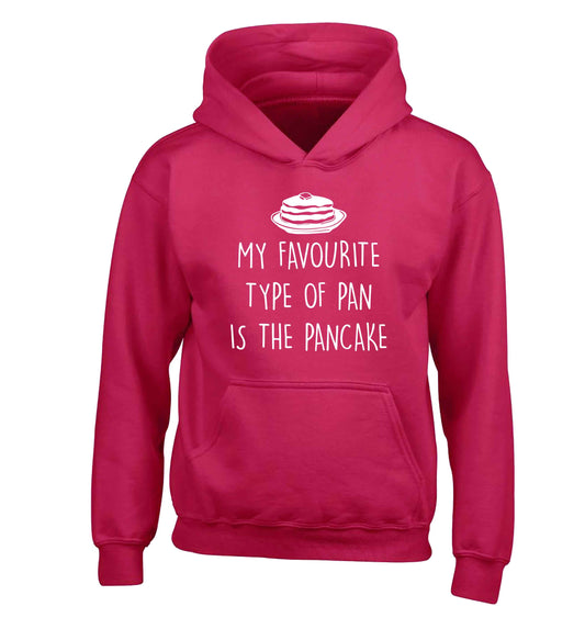 My favourite type of pan is the pancake children's pink hoodie 12-13 Years
