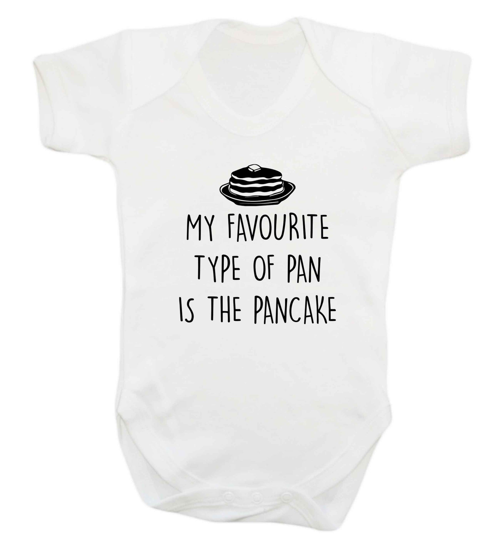 My favourite type of pan is the pancake baby vest white 18-24 months
