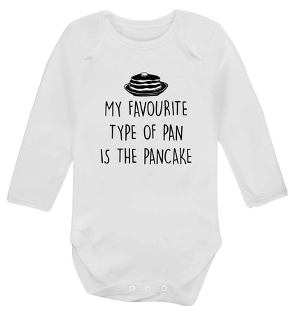 My favourite type of pan is the pancake baby vest long sleeved white 6-12 months