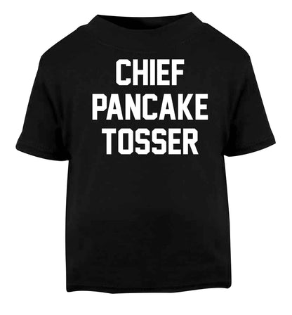 Happiness is pancakes Black baby toddler Tshirt 2 years