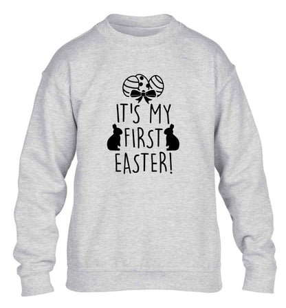 It's my first Easter children's grey sweater 12-13 Years
