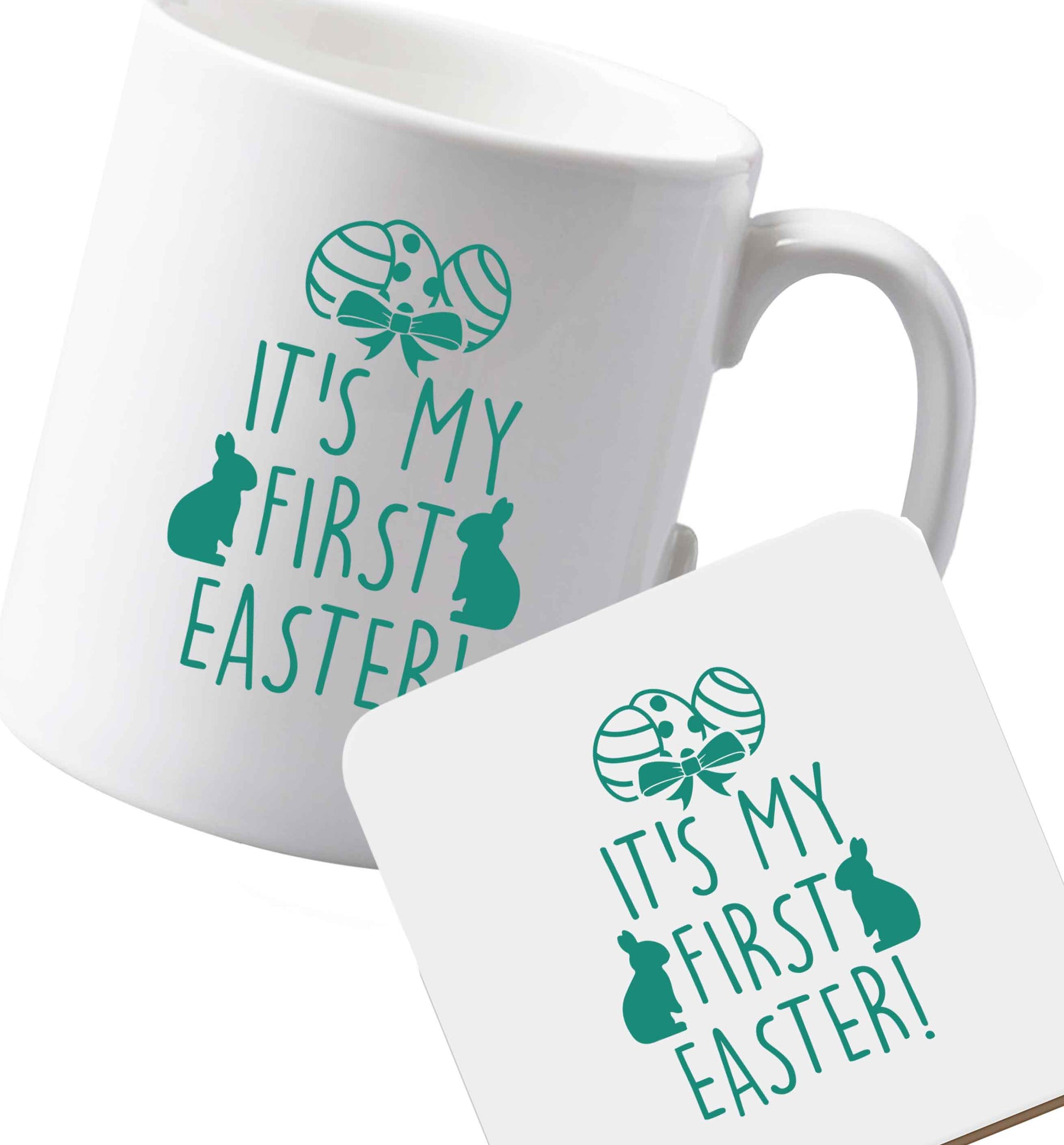 10 oz Ceramic mug and coaster Favourite Type Pan Pancake both sides