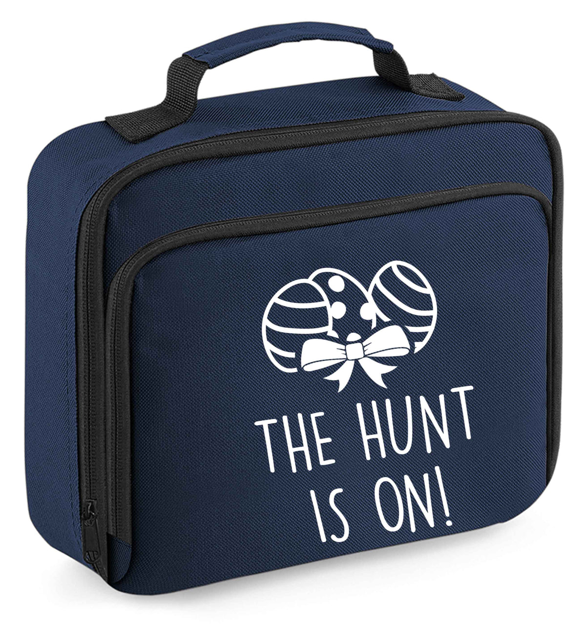 Any tex here insulated navy lunch bag cooler