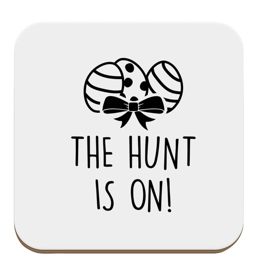 The hunt is on set of four coasters