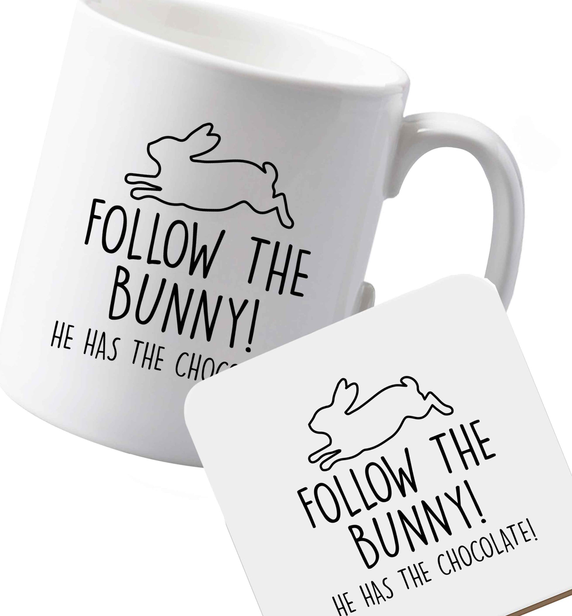 10 oz Ceramic mug and coaster Favourite Type Pan Pancake both sides