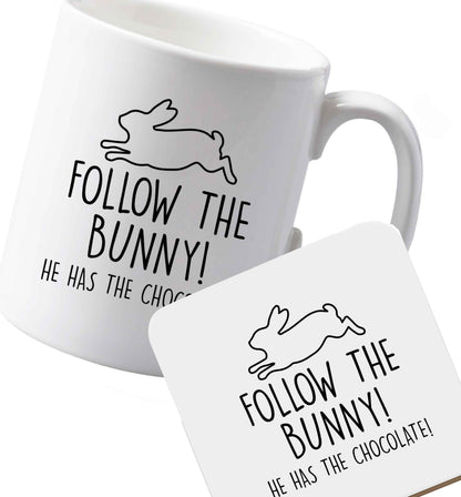 10 oz Ceramic mug and coaster Favourite Type Pan Pancake both sides