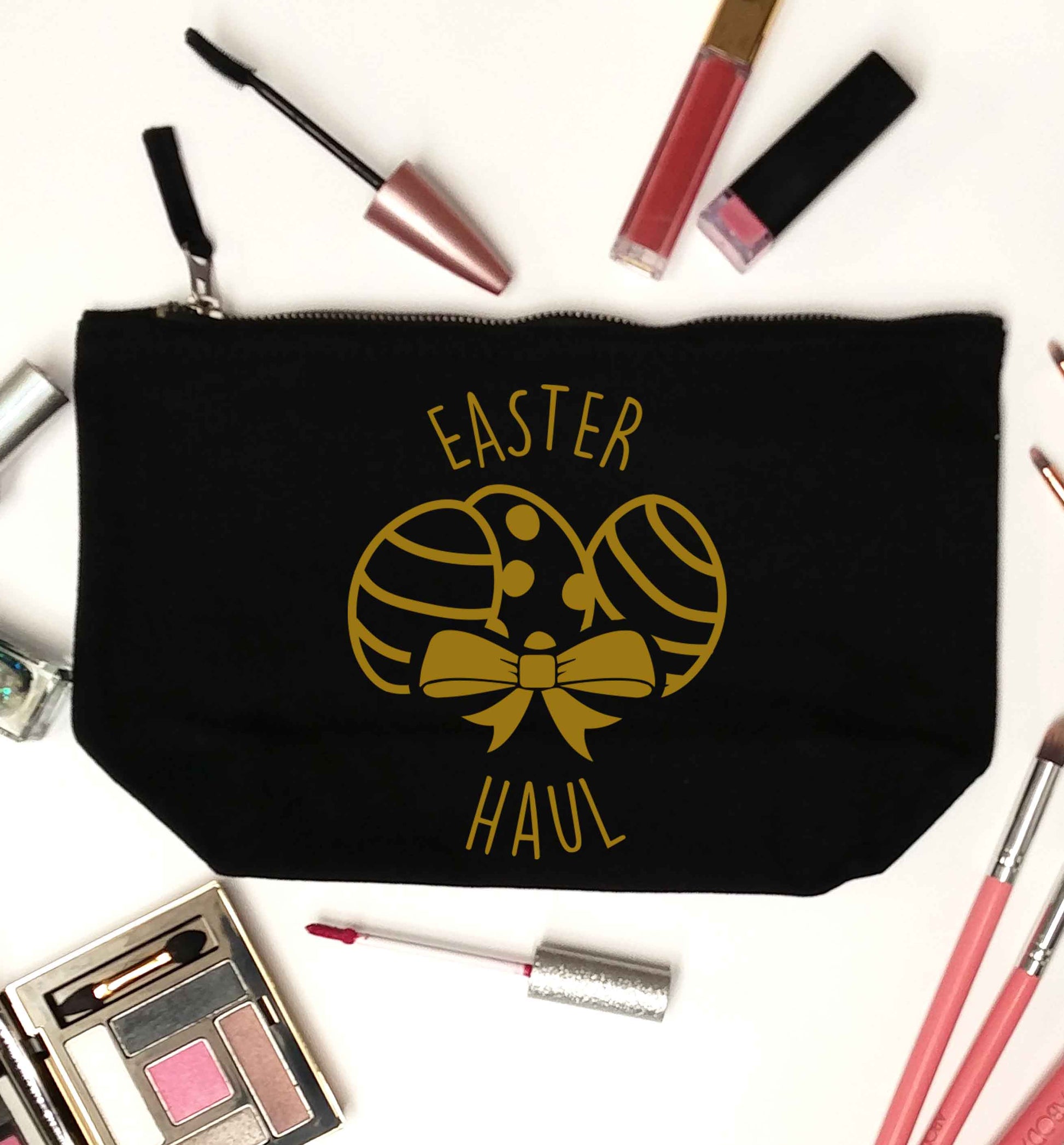 Easter haul black makeup bag