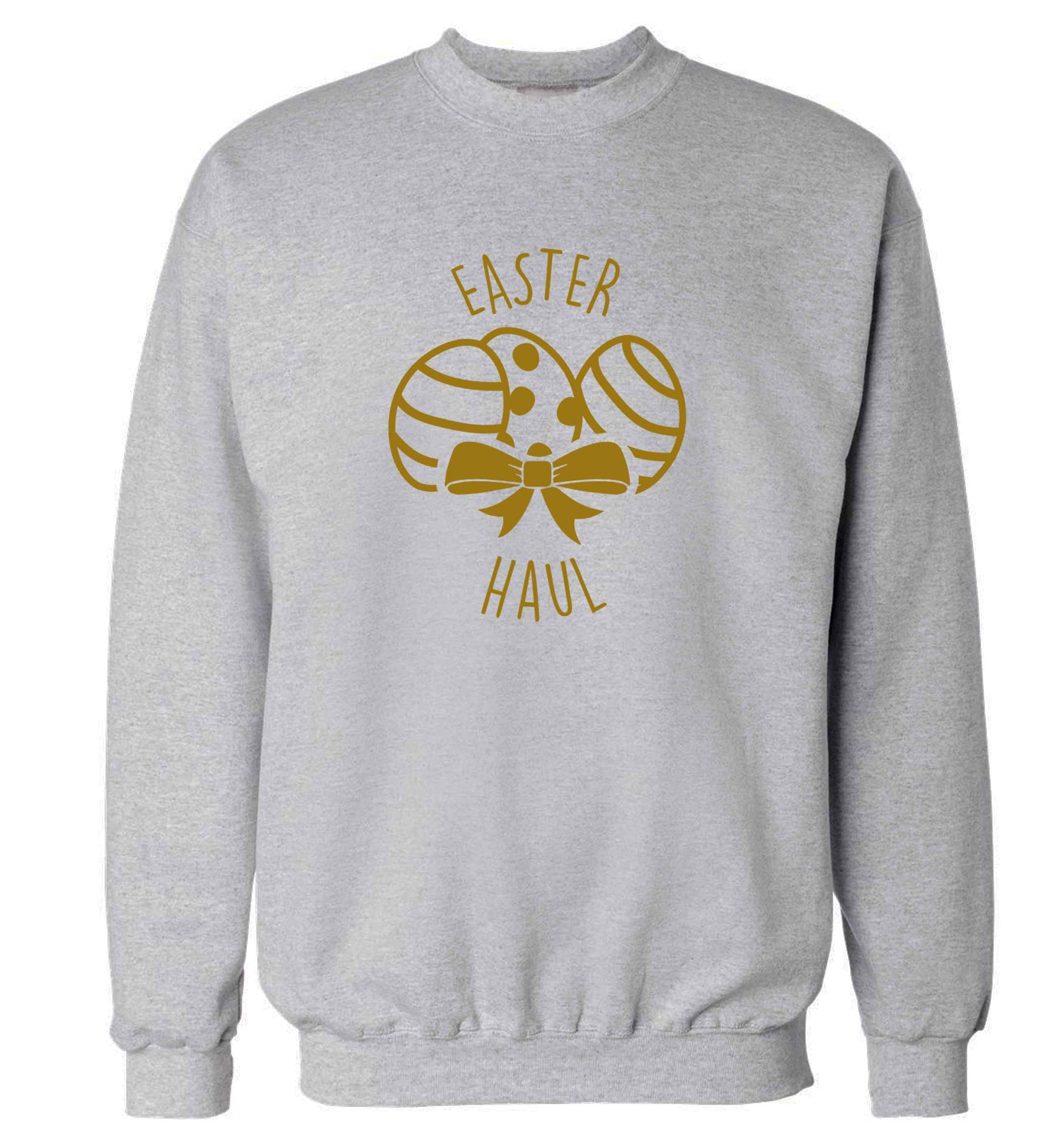 Easter haul adult's unisex grey sweater 2XL
