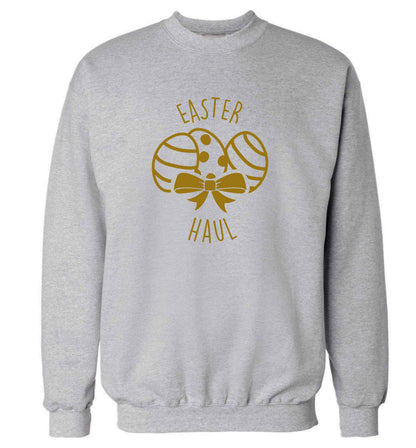Easter haul adult's unisex grey sweater 2XL