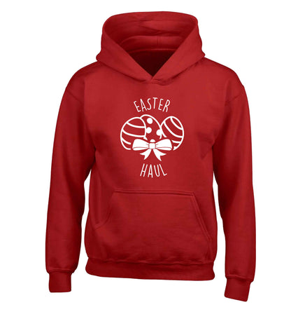 Easter haul children's red hoodie 12-13 Years