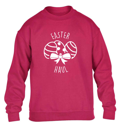 Easter haul children's pink sweater 12-13 Years