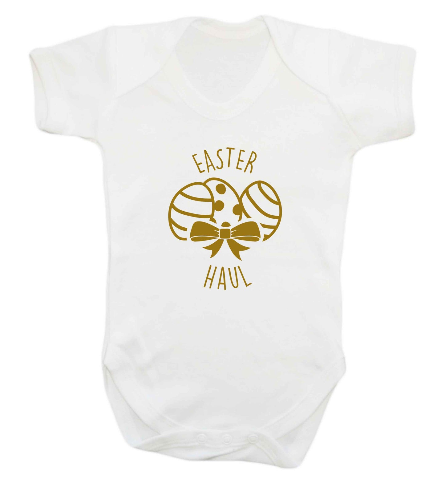 Easter haul baby vest white 18-24 months