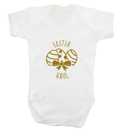 Easter haul baby vest white 18-24 months
