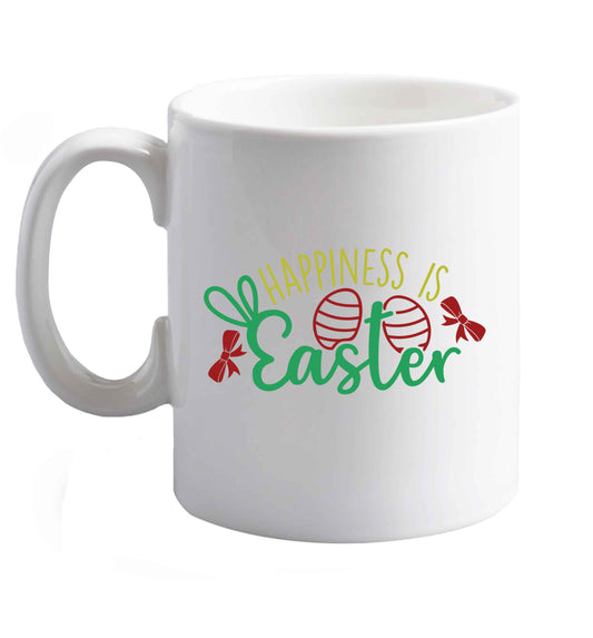 10 oz Favourite Type Pan Pancake ceramic mug right handed