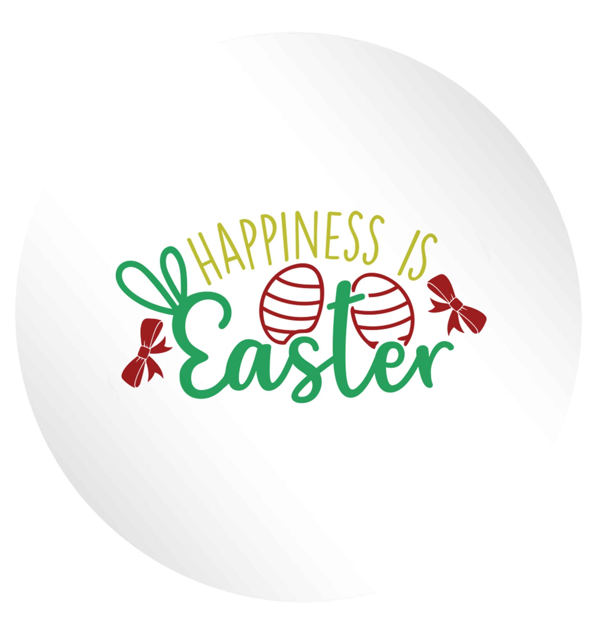 Happiness is easter 24 @ 45mm matt circle stickers