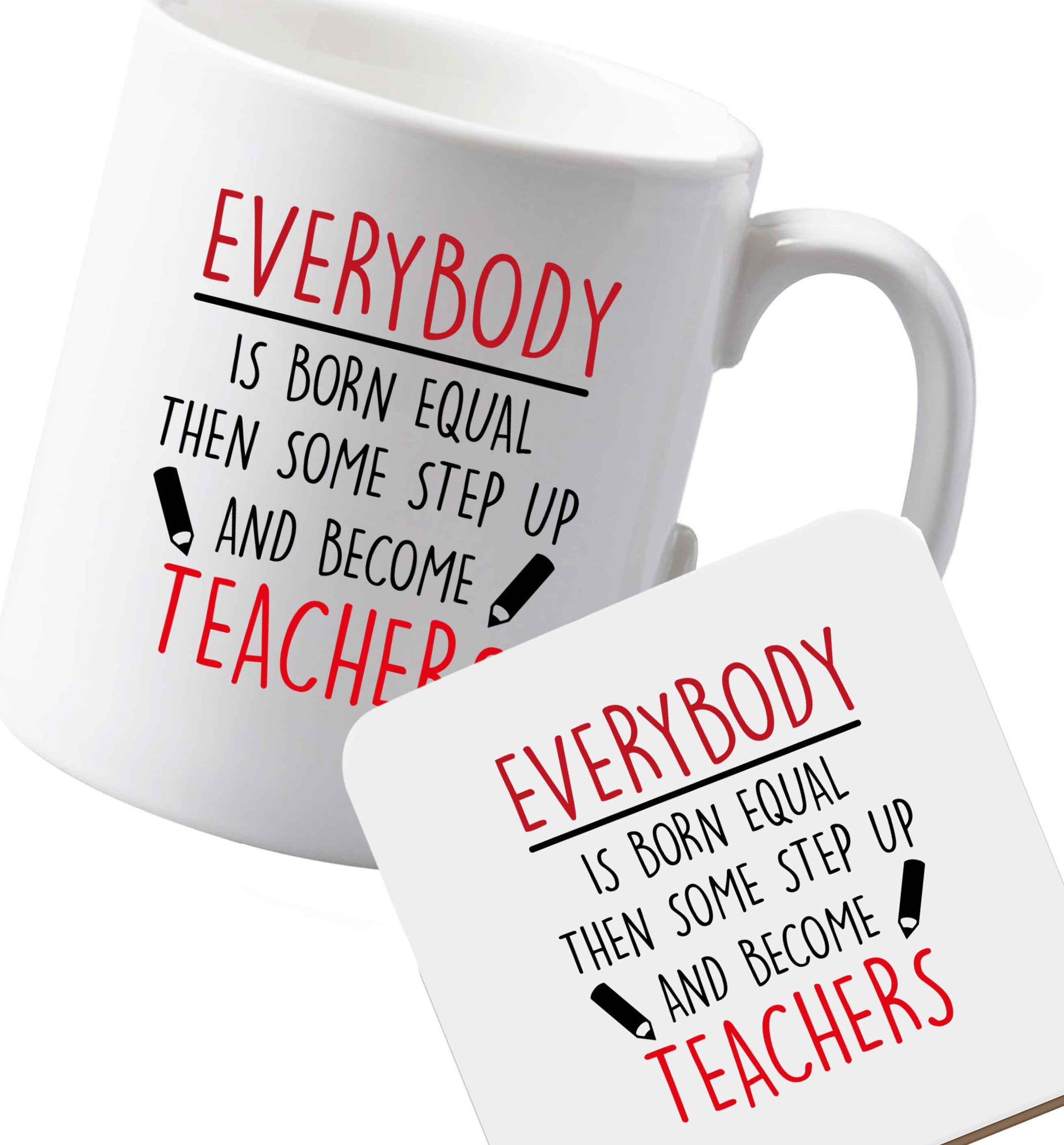 10 oz Ceramic mug and coaster Favourite Type Pan Pancake both sides