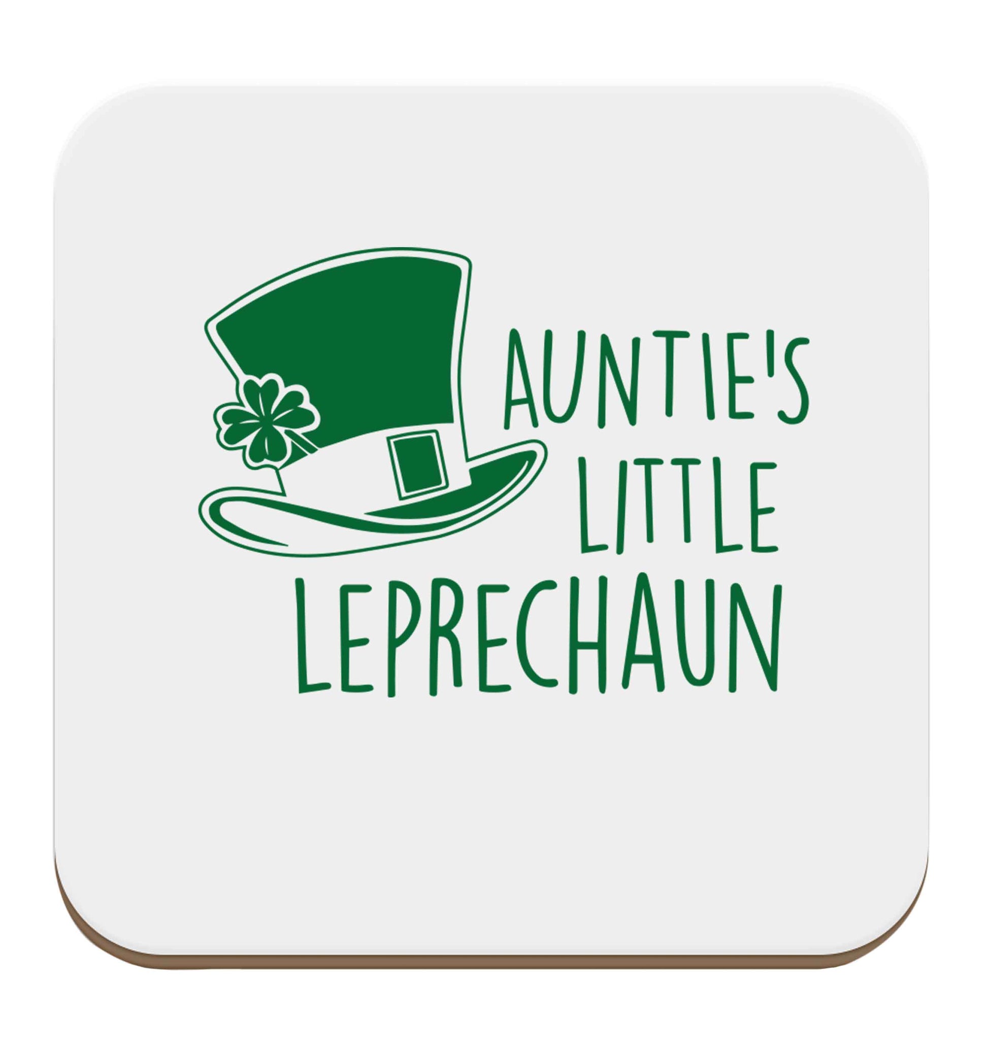 Auntie's little leprechaun set of four coasters