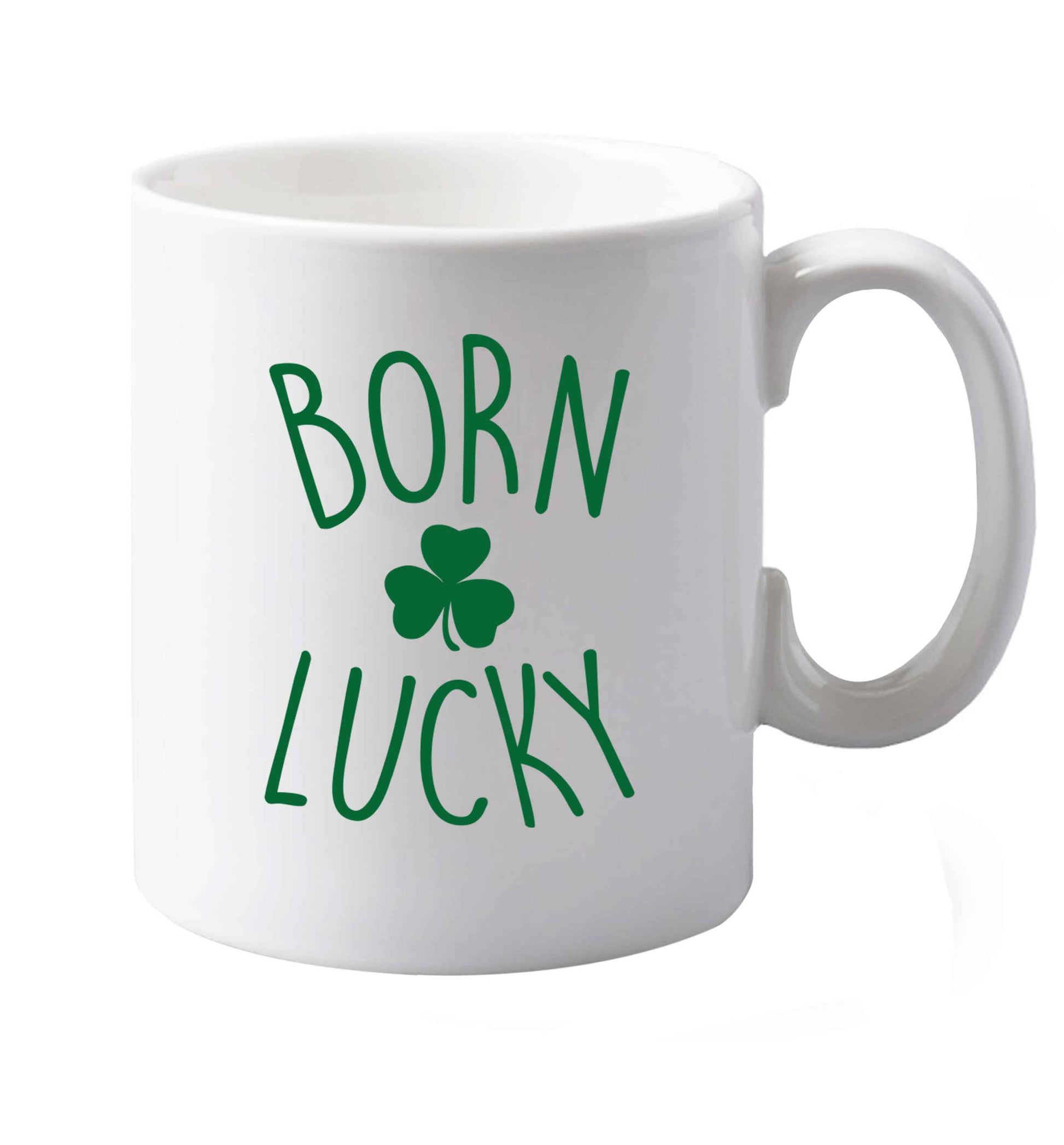 10 oz Favourite Type Pan Pancake ceramic mug both sides