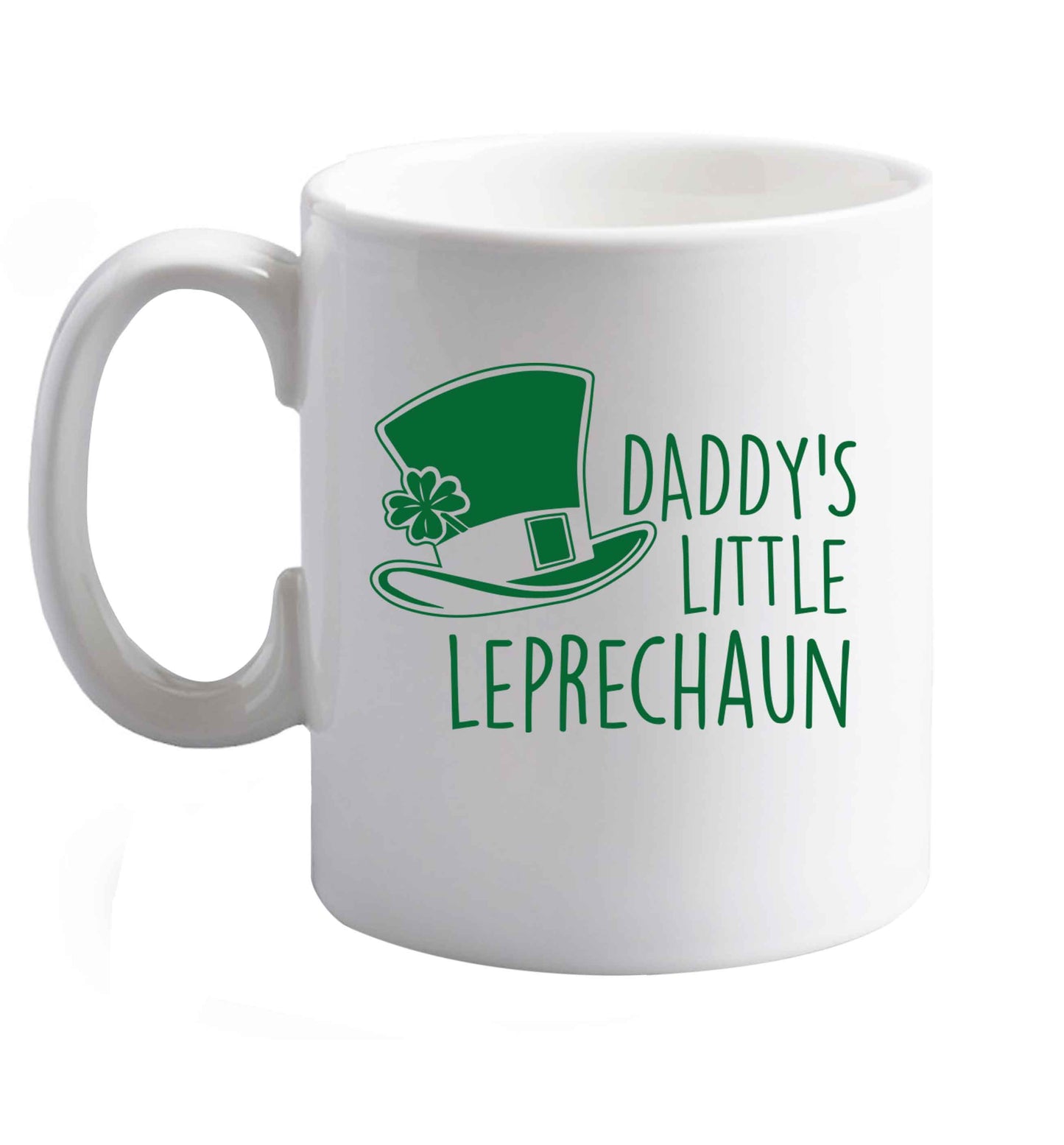 10 oz Favourite Type Pan Pancake ceramic mug right handed