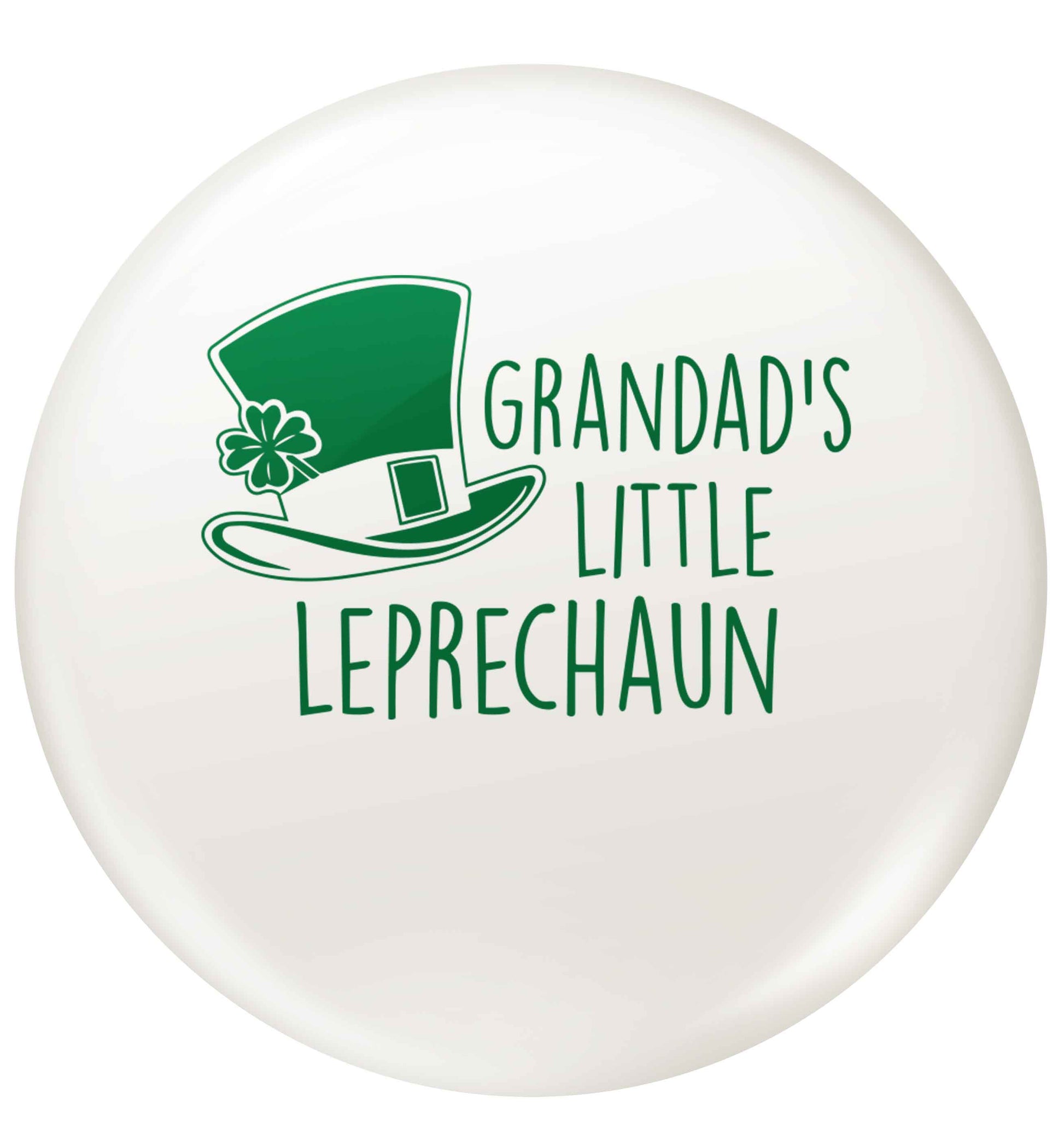 Grandad's little leprechaun small 25mm Pin badge