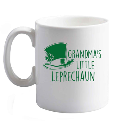 10 oz Favourite Type Pan Pancake ceramic mug right handed
