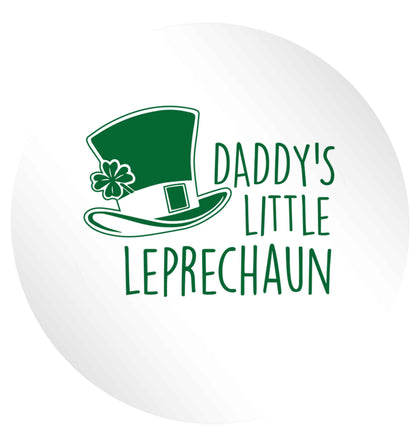 Daddy's lucky charm 24 @ 45mm matt circle stickers