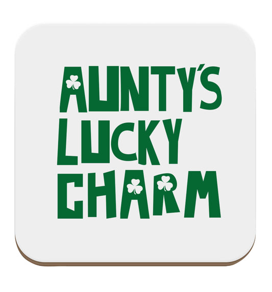 Aunty's lucky charm set of four coasters