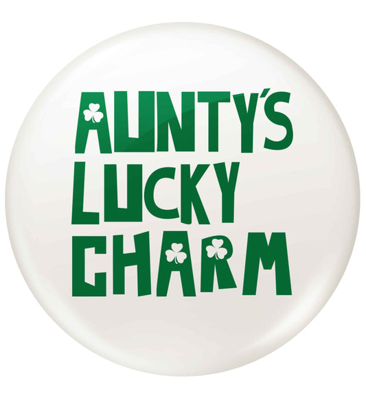 Aunty's lucky charm small 25mm Pin badge