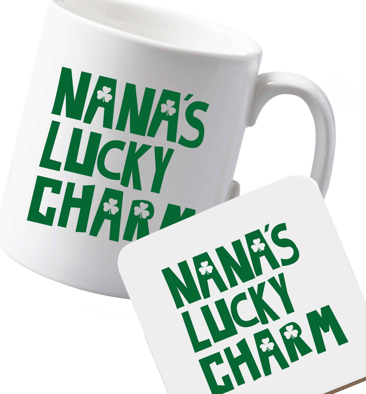10 oz Ceramic mug and coaster Favourite Type Pan Pancake both sides