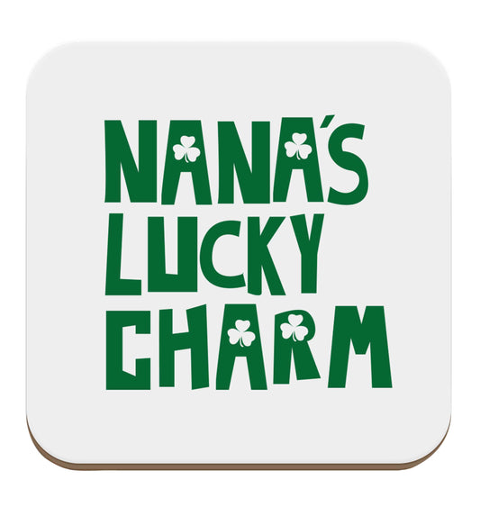 Nana's lucky charm set of four coasters