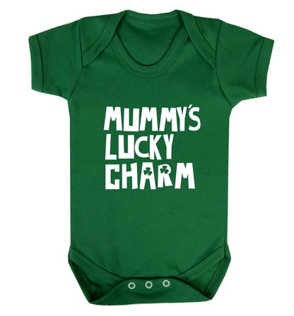 Mummy's lucky charm baby vest green 18-24 months