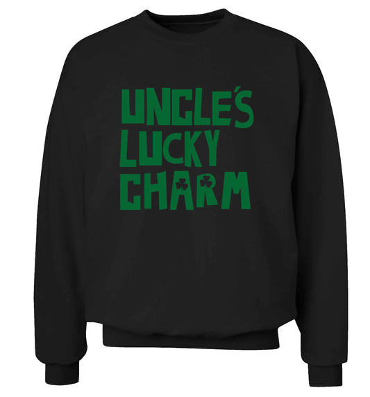 Uncles lucky charm adult's unisex black sweater 2XL