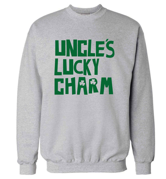 Uncles lucky charm adult's unisex grey sweater 2XL