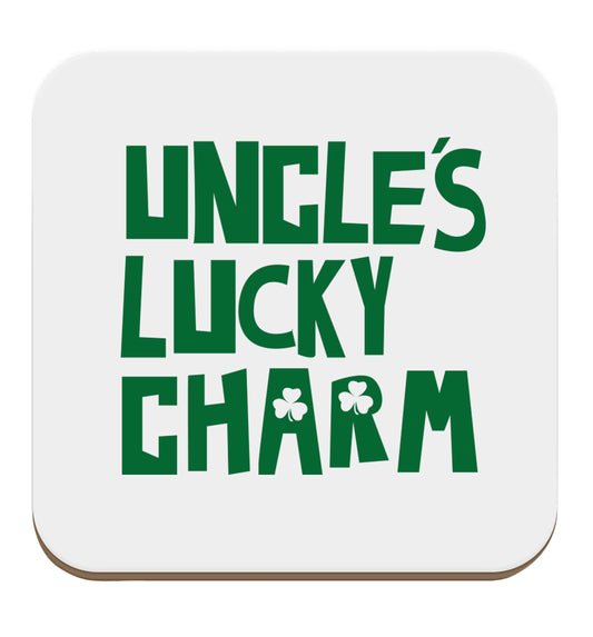 Uncles lucky charm set of four coasters