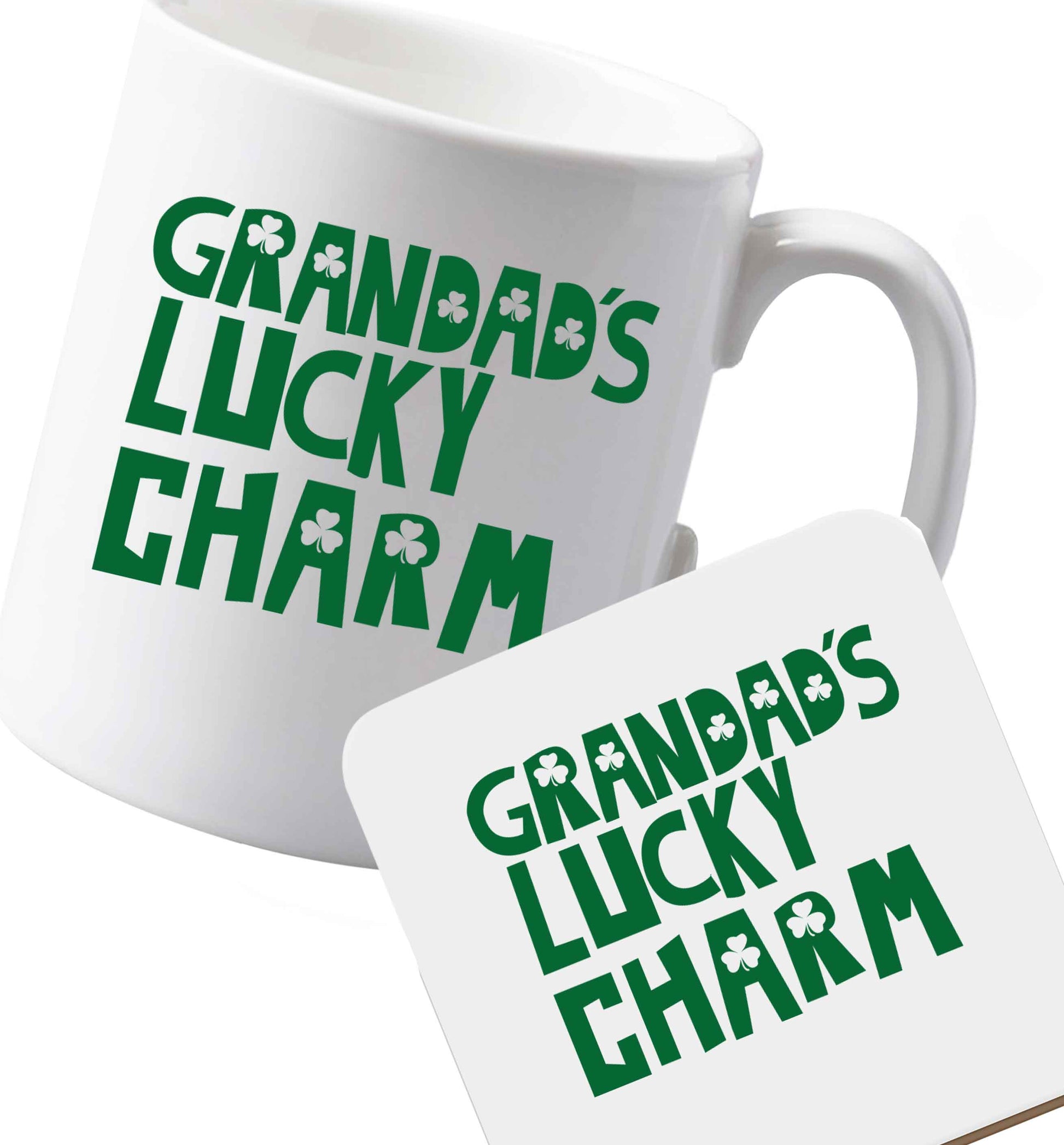 10 oz Ceramic mug and coaster Favourite Type Pan Pancake both sides