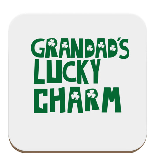 Grandad's lucky charm  set of four coasters