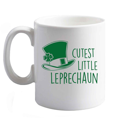10 oz Favourite Type Pan Pancake ceramic mug right handed