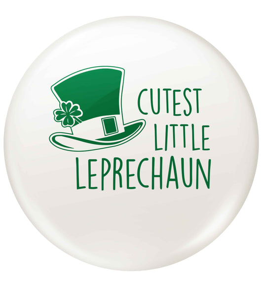 Cutest little leprechaun small 25mm Pin badge