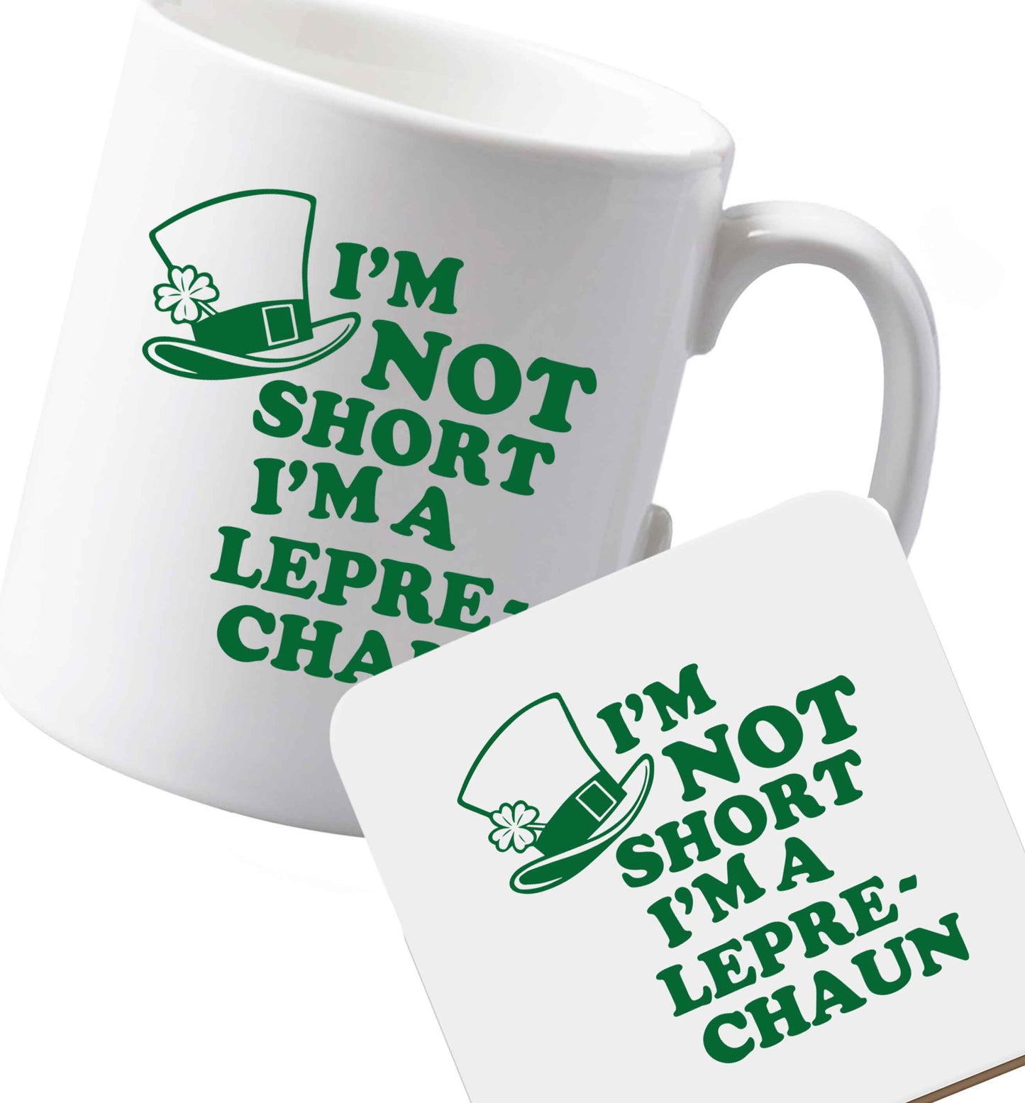 10 oz Ceramic mug and coaster Favourite Type Pan Pancake both sides