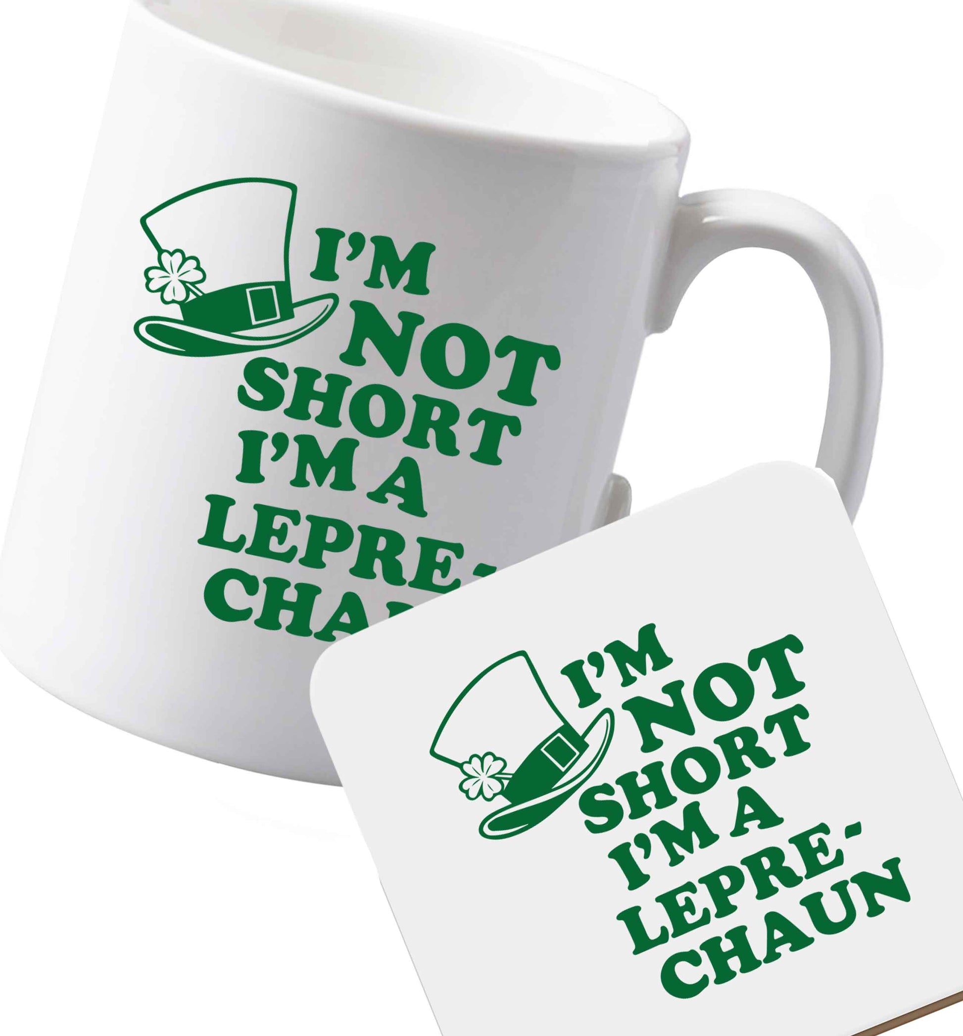 10 oz Ceramic mug and coaster Favourite Type Pan Pancake both sides