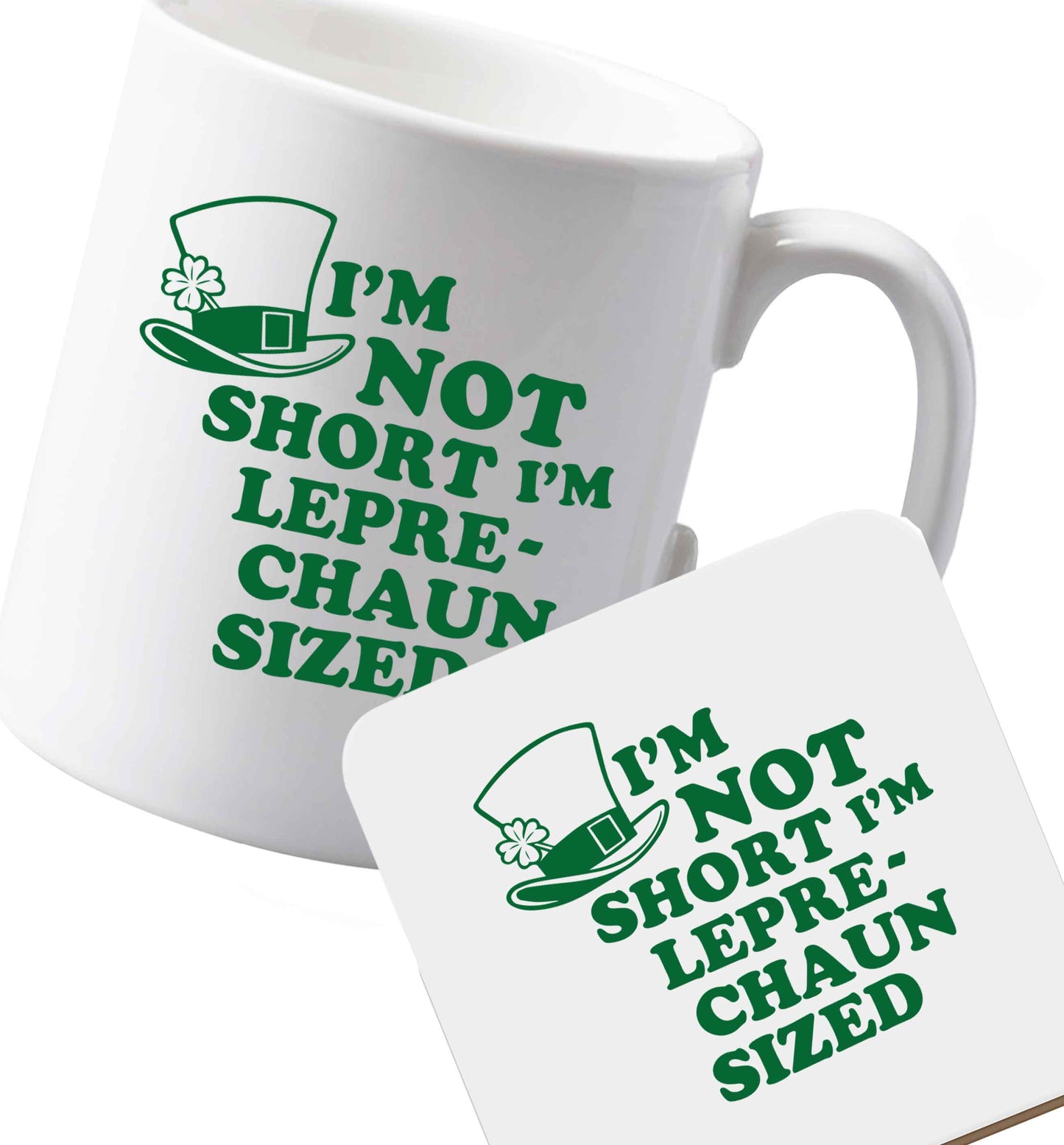 10 oz Ceramic mug and coaster Favourite Type Pan Pancake both sides