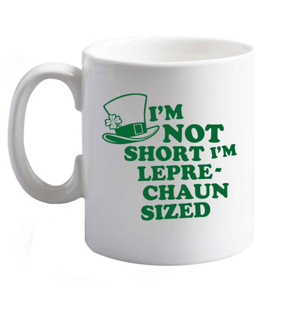 10 oz Favourite Type Pan Pancake ceramic mug right handed