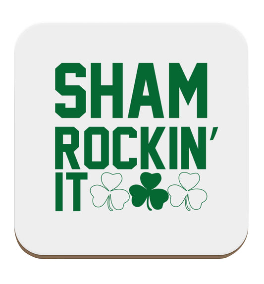 Shamrockin' it set of four coasters