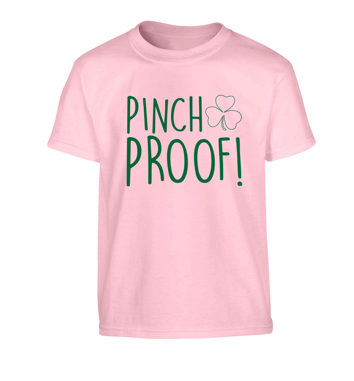 Pinch Proof Children's light pink Tshirt 12-13 Years