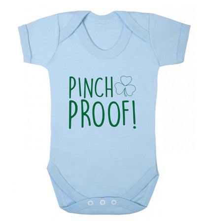Pinch Proof baby vest pale blue 18-24 months