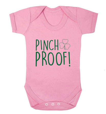 Pinch Proof baby vest pale pink 18-24 months