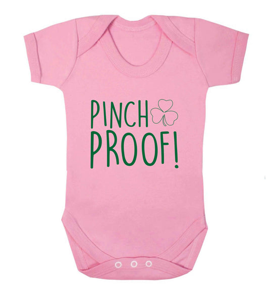 Pinch Proof baby vest pale pink 18-24 months