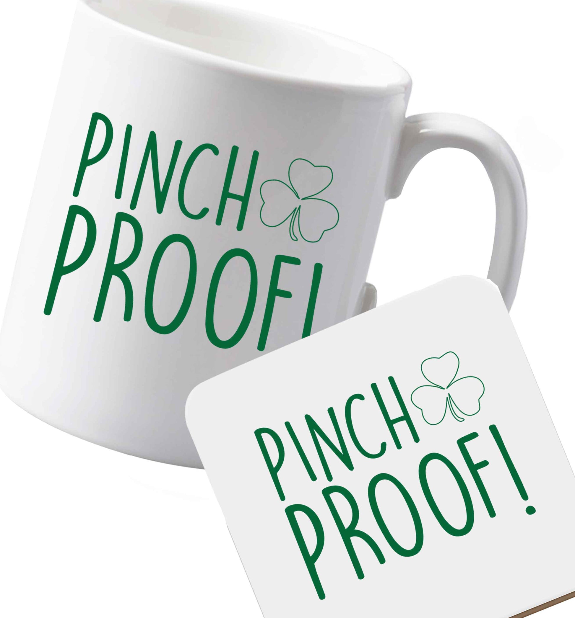 10 oz Ceramic mug and coaster Favourite Type Pan Pancake both sides