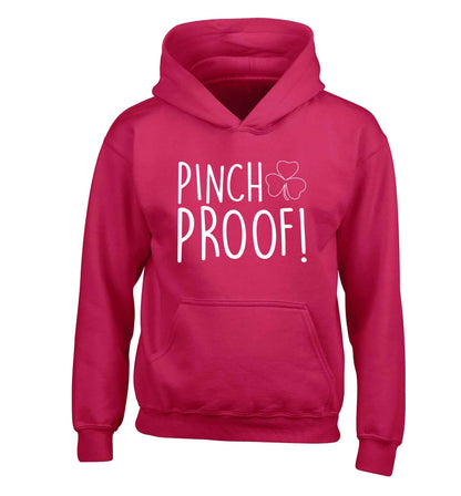 Pinch Proof children's pink hoodie 12-13 Years