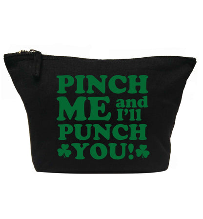 Pinch me and I'll punch you | Makeup / wash bag